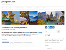 Tablet Screenshot of jimmysand.com